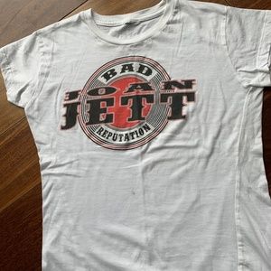 Joan Jett Cotton Tee Small Women's
